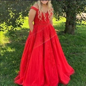 Prom dress, worn once for a few hours for pictures